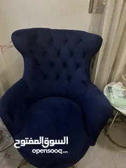  5 قنفات نيلي اللون