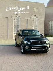  1 إنفينتي QX80 خليجي 2017سيرفس وكاله