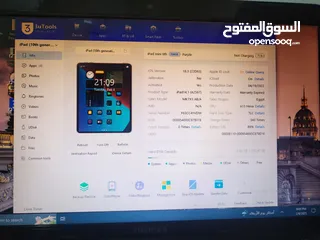  9 ايباد ميني 6 IPad mini ( 6th Gene بحالة الوكالة بطارية 89% ذاكرة 256