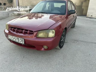  2 هونداي اكسنت قصة الفيرنا موديل 2000 جير اتوماتيك