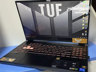  8 Laptops Asus Taf Gaming F15 جديد بحاله المصنع وضمان ساري لحد 6 اشهر