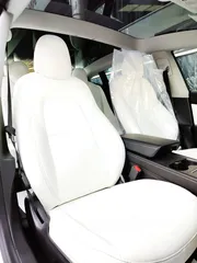  16 تيسلا 2021 model 3 فحص كامل 4 جـيـد فرش ابيض جنط 19بحالة الوكالة لون مميز للبيع بسعر لقطة ومحروووق