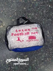  4 شبك مرمى كرة قدم ملعب خماسي 3م في 2م متوفر نوعين من قماش الشبك الأعلى جوده ومواصفات يوجد خدمة توصيل