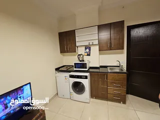  25 استوديوهات فندقيه مفروشه للاجار اليومي و الاسبوعي في قلب عمان منطقه هادئه و مخدومه قريبا من كل شيء