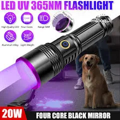  1 كاشف العمله المزيفه باظهار جميع العلامات بوضوح UV  اشعه فوق البنفسجيه للتعقيم وقتل البكتيريا و الصيد