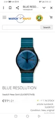  5 Swatch for men