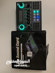  1 مكسر V9 و مايك B800 مع استاند