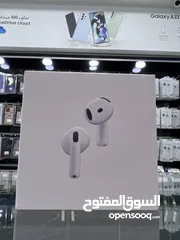  5 Apple AirPods 4 ANC ( NEW 2024 ) سماعات ابل الجيل الرابع بخاصية ANC الجديدة كليا  جديدة مكفول APPLE