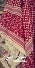  6 شماغ مهدب شغل يدوي