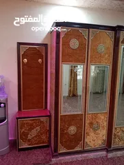  2 غرفة نوم خشب ثقيل زان