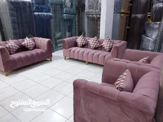  3 كنب روعه بسعر منافس محل جديد