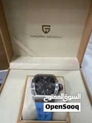  2 ساعة كوارتز للرجال بتصميم باجاني، موديل VH65.