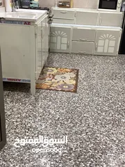  2 كاونتر طباخ ثلاجه