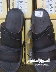  2 بالعقبة خصم 50٪ علي الشبشب الرجالي الجلد الطبيعي المصري (شكل /لون)