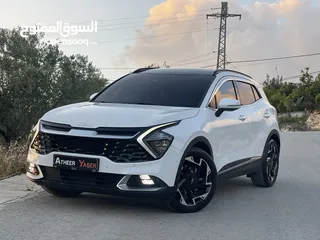  11 كيا سبورتاج هايبرد 2023/22 عداد قليل اصلي فل الفل