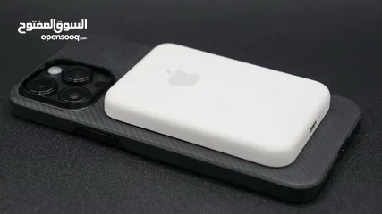  8 أقوى عرض على باور بانك MagSafe الأصلي!  مع لوغو آيفون  وشحن لاسلكي مضمون!5000mAh قوة وثب