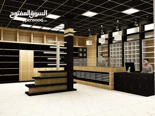  5 محلات تجاريه لليجار  وبيع الديكور والعده