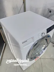  3 غساله هوفر إيطالي 8 كيلو 1500 دوره توفير عالي كهرباء A+++ لون ابيض بحاله ممتازه