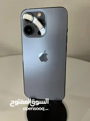  3 ايفون 13 برو 512 جيجا ووتر بروف مش مفتوح بحال الوكاله  ولا شخط و مكفول  مع وصلة شاحن و عظمه