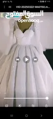  1 فستان عروس ابيض للبيع