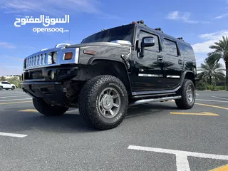  4 HUMMER H2 GCC SPECS 2006 MODEL FREE ACCIDENT EXCELLENT CONDITION LOW MILEAGE FIRST OWNER