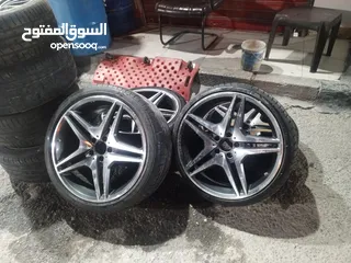  14 جنطات مرسيدس amg قياس 19 و 20