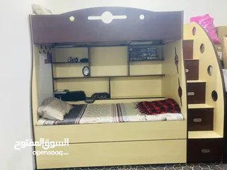  1 Bedroom set and kids triple bunk bed