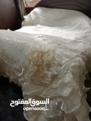 1 مسبل عروس.... ماركه الأمير  جديد لونه سكري فاتح  ساتان
