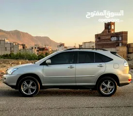  8 لكزز  Rx400H  2008  فل كامل طبلون خشابي هايبرد رقم وحد فتحة جديد