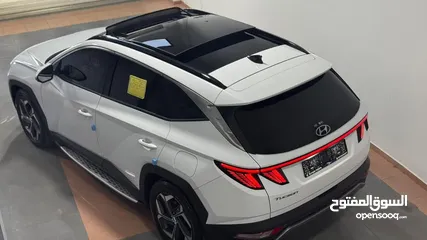  21 توسان هايبرد ترخيص 2023 فل مسكر  فحص نخب