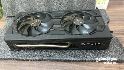  6 كرت شاشة  SAPPHIRE RX5700 XT 8GB