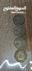  1 قطعه نادره 20فلس قرشين جامد