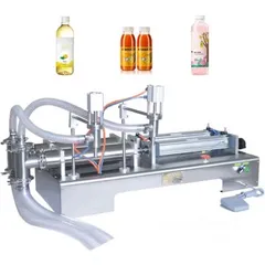  1 ماكينة تعبئة سوائل نصف اوتوماتيك