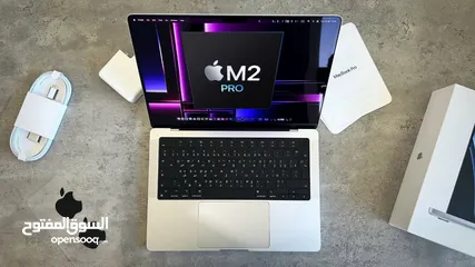  6 افضل سعر في الاردن MacBook  16.2" M2pro 16GB / 512GB ماك بوك M2 2023