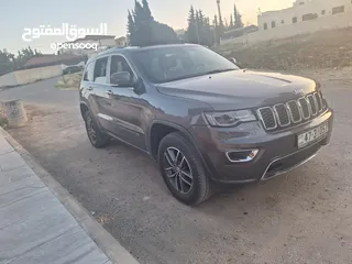  6 جيب جراند شيروكي لميتد 2017 لون فيراني مميز فحص كامل فل الفل بانوراما لمتيد أعلى صنف بالاضافات بسعر