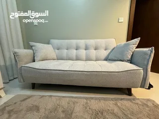  2 Sofa set from pan home for sale  طقم كنبات من بان هوم للبيع
