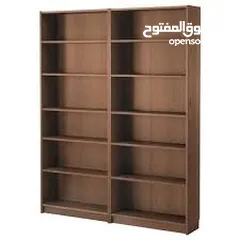  6 خزانة الكتب متوفر بعدة موديلات وألوان توصيل وتركيب مجاني داخل عمان ارتفاع مترين عرض 80سم عمق 30سم