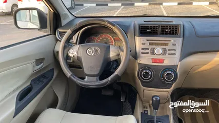  5 ‏Toyota Avanza SE GCC 2015