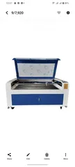  12 ماكينة ليزر سي ان سي للبيع بحالة الوكالة  laser machine cnc for sale 150w مساحة عمل 130*90 work spac