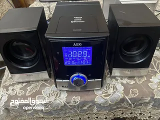  3 مسجل cd mp3 فلاشة وبلوتوث AEG  راديو ألماني