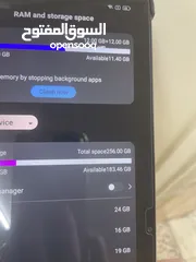  4 تابلت بلاك فيو استعمال خفيف تقريبا جديد مع شاحن وكيبورد وكفر