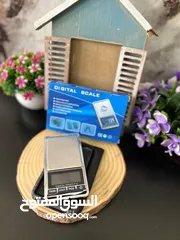  4 ميزان جيب رقمي سعة 500g قابلية قراءة 0.01 غرام نظام استشعار عالي الدقة شاشة LCD بإضاءة خلفية