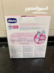  16 حافظات حليب الاطفال شيكو + شفاط حليب طبيعي الاصلي   Chicco Multi-Use Milk Containers 150ml x4