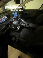  9 جيب بيجو 3008 اسود للبيع ( بسبب السفر)