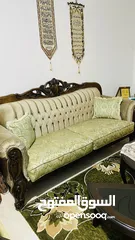  5 طقم كنب مستعمل بحاله ممتازة