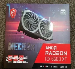  3 msi radeon RX 6600 XT mech 2x 8g oc