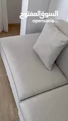  2 كورنر بيج جديد مع كوشنز/ قابل للمعاينة ، تفصيل جديد/ خشب ثقيل/ قماش كواليتي عاليه/سعر قابل للمفاوضه