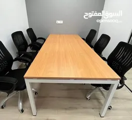  3 ترابيزة اجتماعات (خشب زجاج مودرن كلاسيك اثاث مكتبي) -meeting table