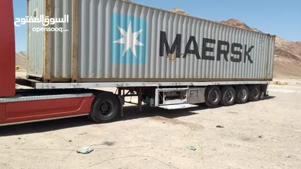  1 عرباي سطحه طول 13و60  اربع محاور عجل عجل بي بي  الرابع شيال  .. طابات