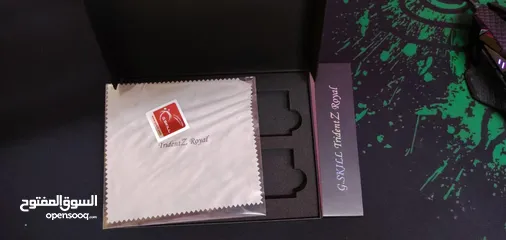  2 رام G.Skill Trident Z Royal Silver 16GB (2*8) 3200 mhz الملكي